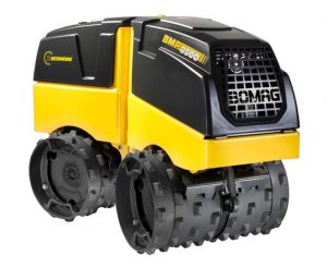 Bomag trench roller