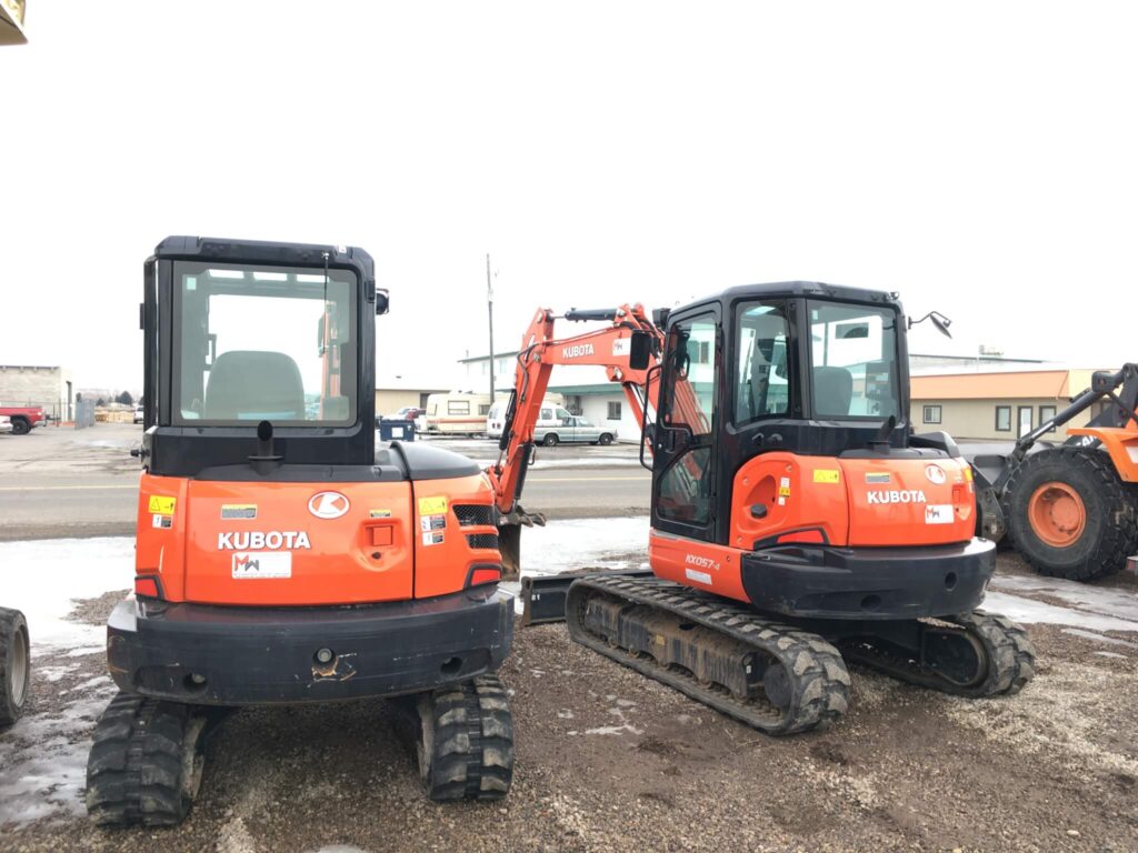 mini excavators