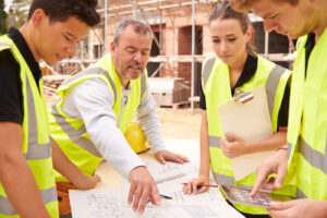 site preparation required overview by construction crew